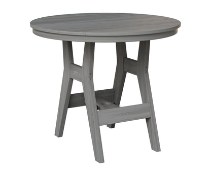 Berlin Gardens Harbor 38" Round Table in Driftwood Gray