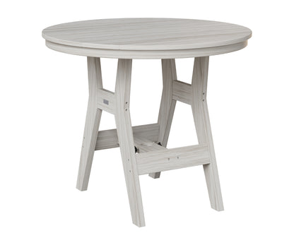 Berlin Gardens Harbor 38" Round Table in Seashell