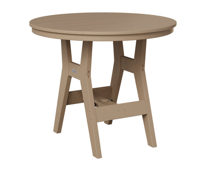 Berlin Gardens Harbor 38" Round Table in Weatherwood