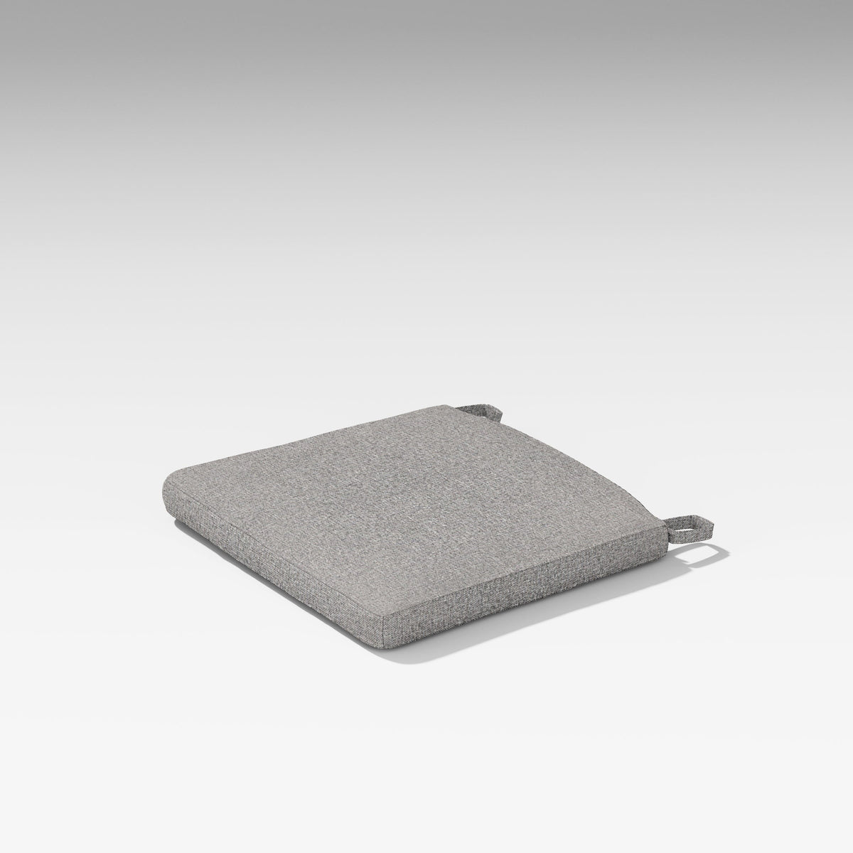 POLYWOOD Estate Dining Seat Pad in Grey Mist