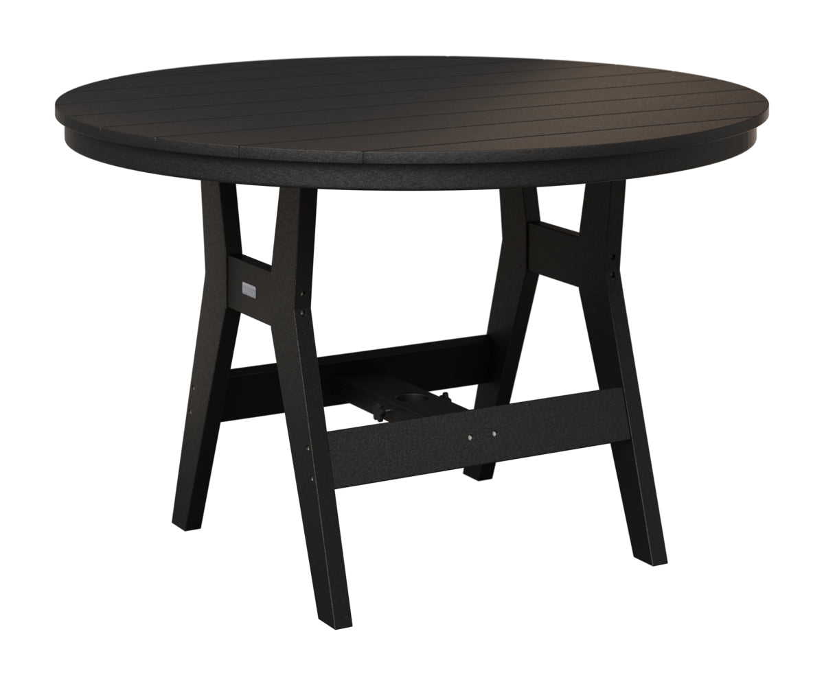 Berlin Gardens Harbor 48" Round Table in Black