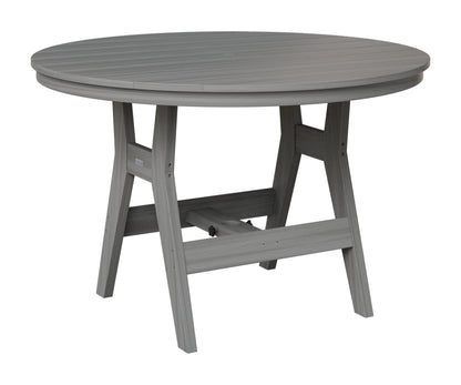 Berlin Gardens Harbor 48" Round Table in Driftwood Gray