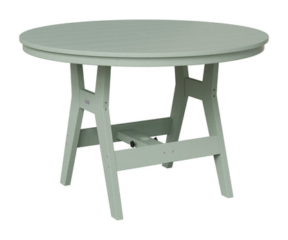 Berlin Gardens Harbor 48" Round Table in Sea Foam