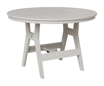 Berlin Gardens Harbor 48" Round Table in Seashell