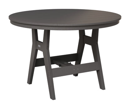 Berlin Gardens Harbor 48" Round Table in Smoke Gray