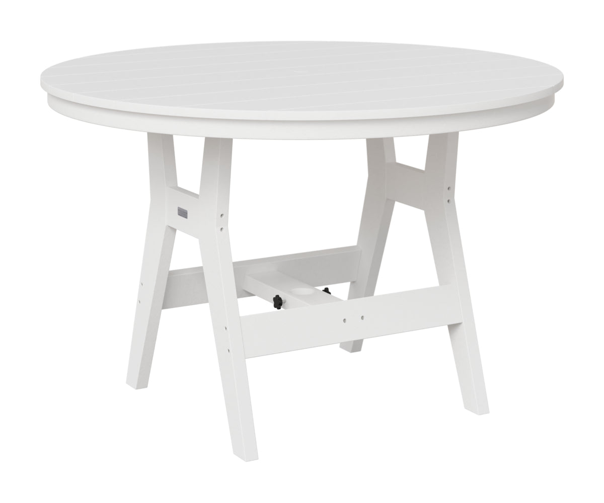 Berlin Gardens Harbor 48" Round Table in White