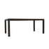 Lloyd Flanders Mesa 72" Rectangular Umbrella Dining Table, lifestyle photo 1