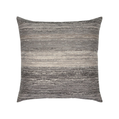 Elaine Smith Textured Grigio outdoor pillow, gray