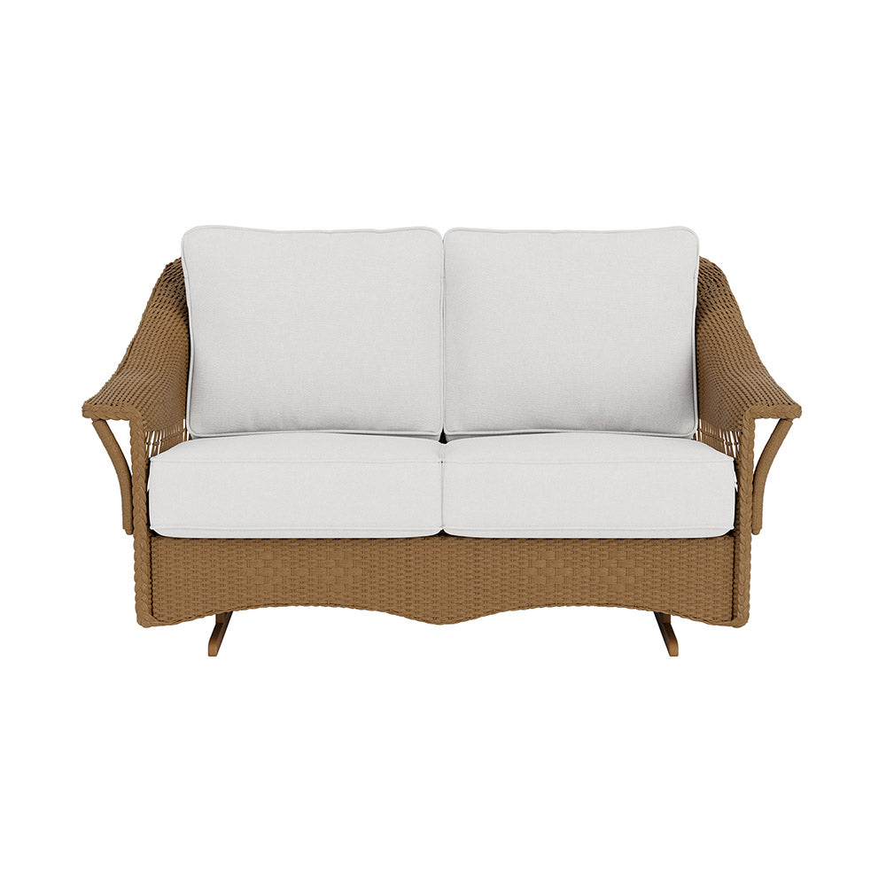 Lloyd Flanders Nantucket Loveseat Glider, lifestyle photo 2