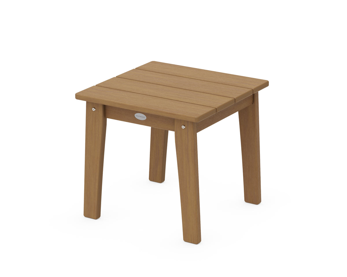 POLYWOOD Lakeside End Table in Natural