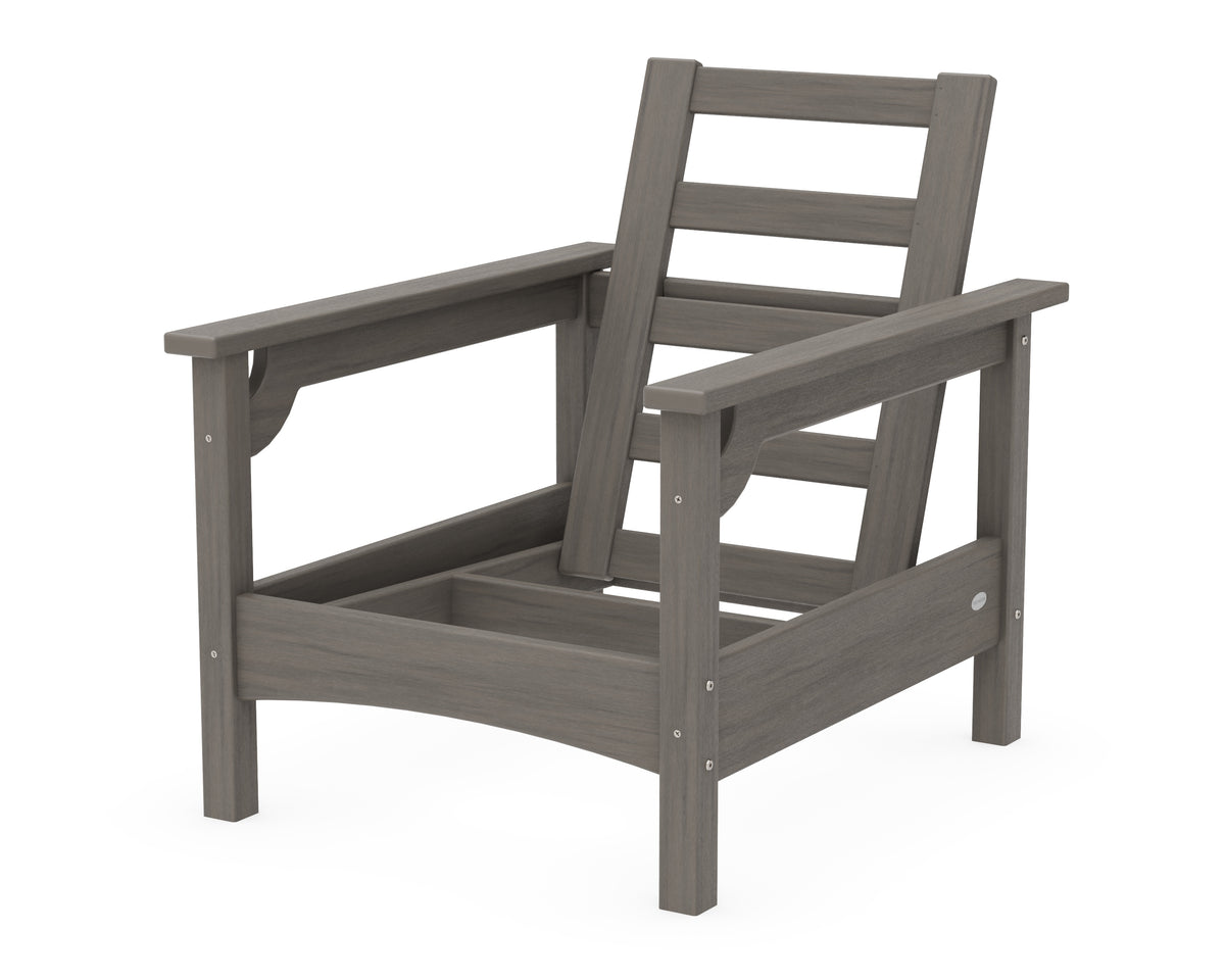 POLYWOOD Club Chair Frame in Driftwood