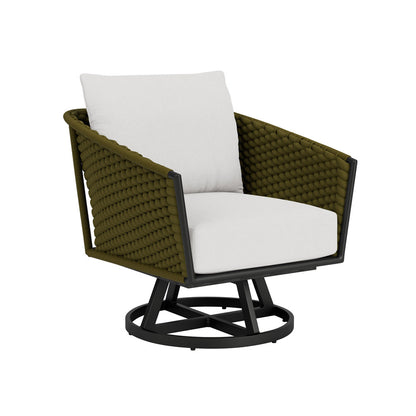 Lloyd Flanders Escape Swivel Lounge Chair, lifestyle photo 1
