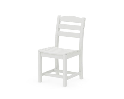 POLYWOOD La Casa Café Dining Side Chair in Vintage White