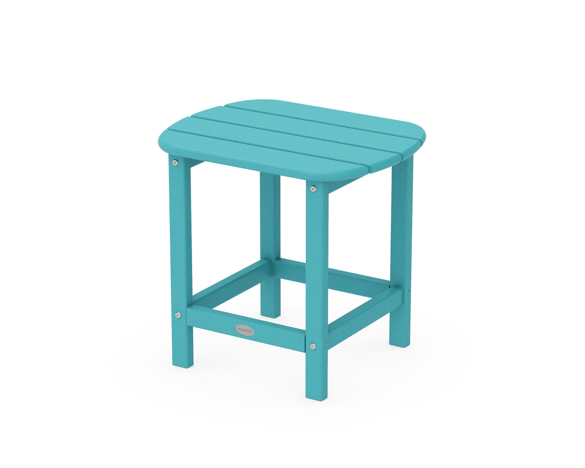 POLYWOOD South Beach 18" Side Table in Aruba
