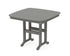 POLYWOOD Nautical 37" Dining Table in Slate Grey