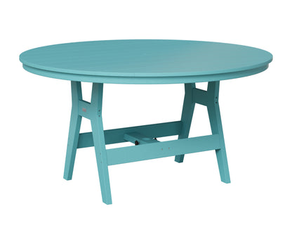 Berlin Gardens Harbor 60" Round Table in Aruba Blue