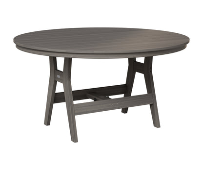 Berlin Gardens Harbor 60" Round Table in Coastal Gray
