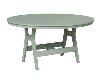 Berlin Gardens Harbor 60" Round Table in Sea Foam