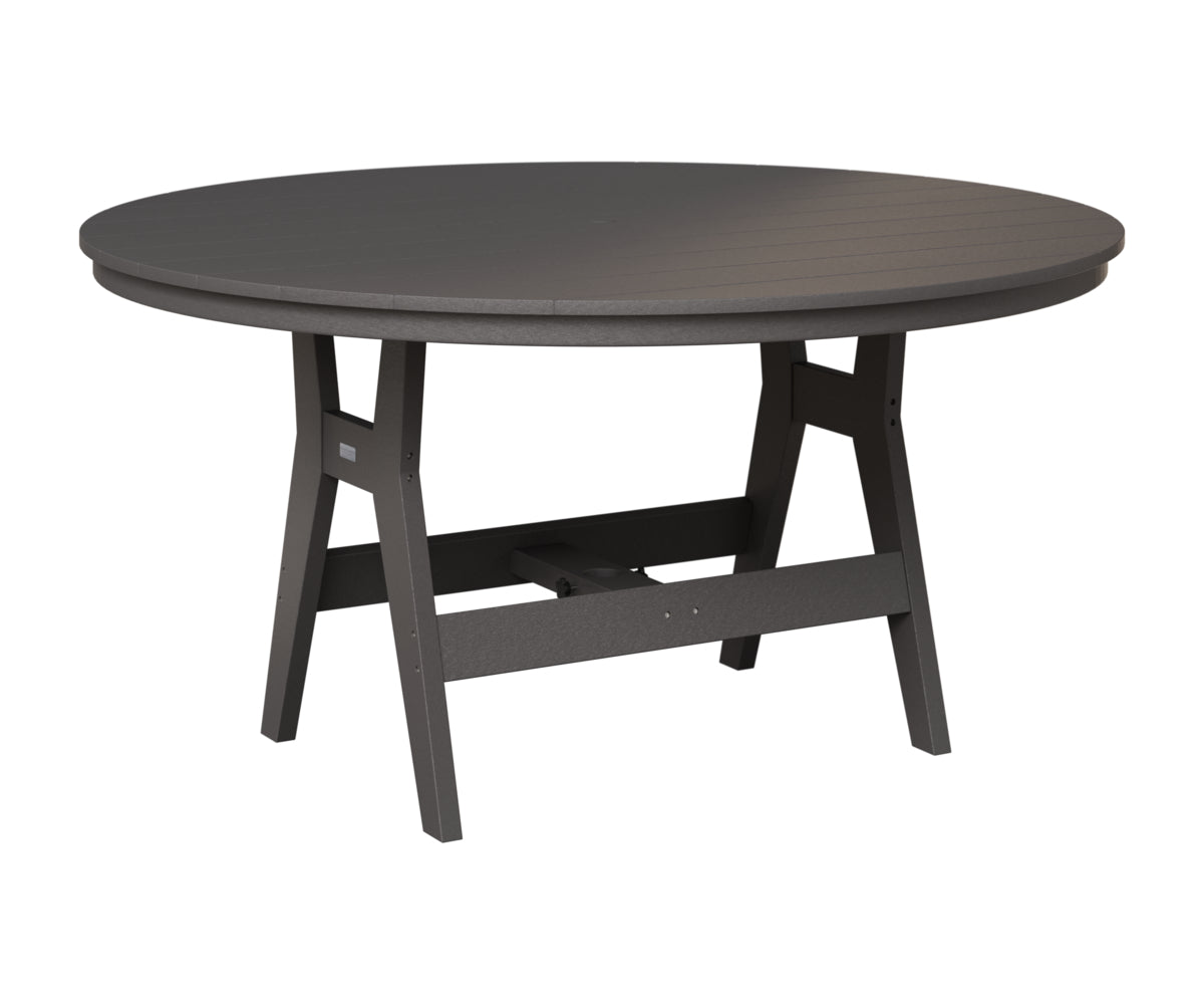 Berlin Gardens Harbor 60" Round Table in Smoke Gray