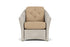 Lloyd Flanders Reflections Lounge Chair in Linen with Hayden Sand fabric