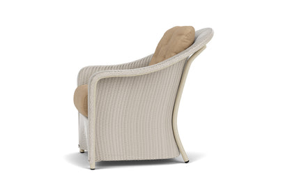 Lloyd Flanders Reflections Lounge Chair in Linen with Hayden Sand fabric, view 9