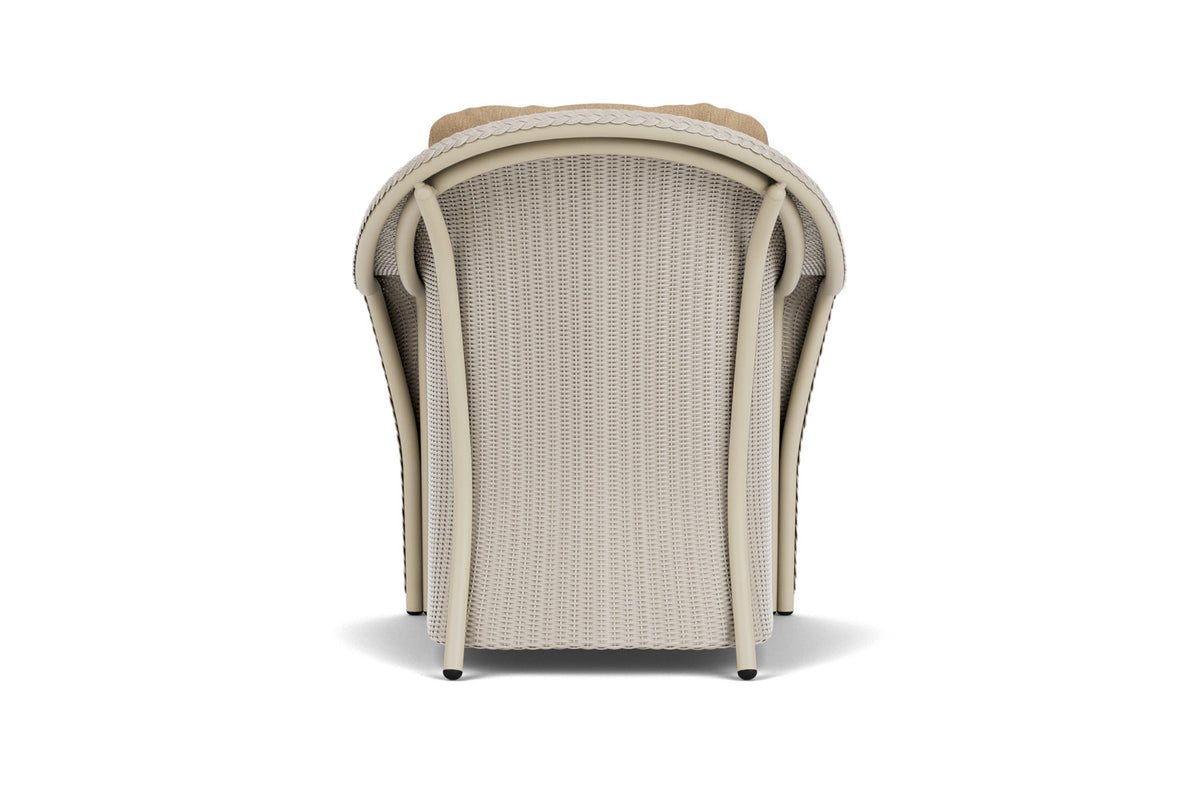 Lloyd Flanders Reflections Lounge Chair in Linen with Hayden Sand fabric, view 7