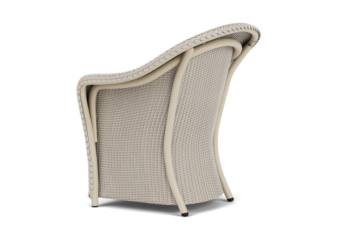 Lloyd Flanders Reflections Dining Set in Linen with Hayden Sand fabric, view 8