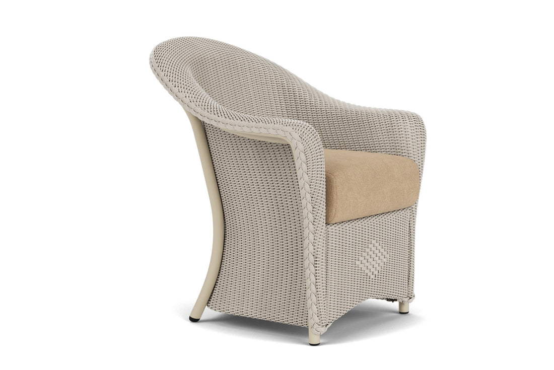 Lloyd Flanders Reflections Dining Set in Linen with Hayden Sand fabric, view 3