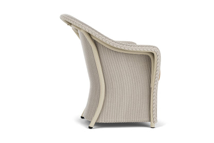Lloyd Flanders Reflections Dining Set in Linen with Hayden Sand fabric, view 5