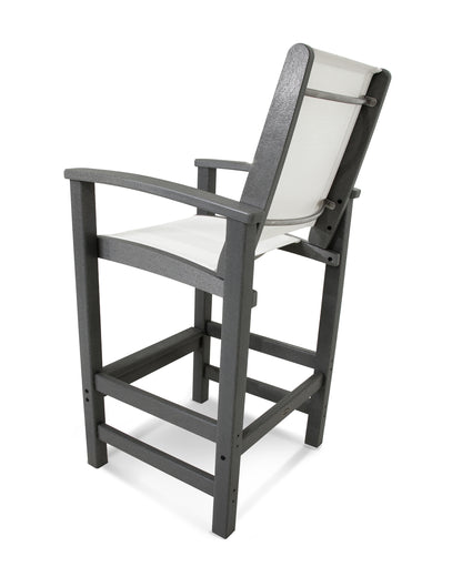 POLYWOOD Coastal Bar Chair