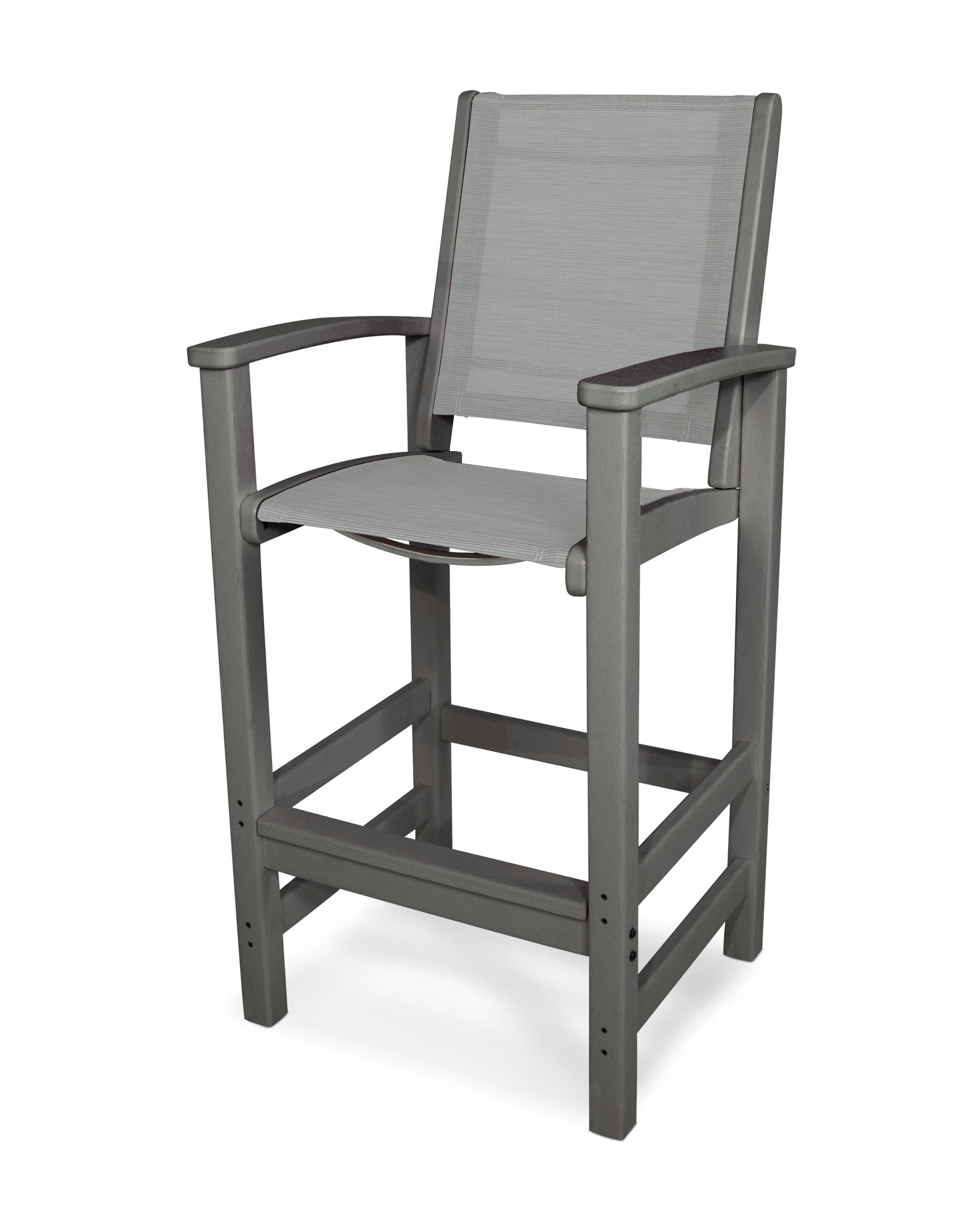 POLYWOOD Coastal Bar Chair
