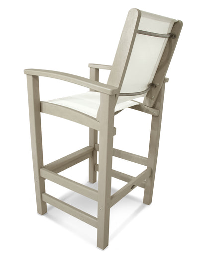 POLYWOOD Coastal Bar Chair