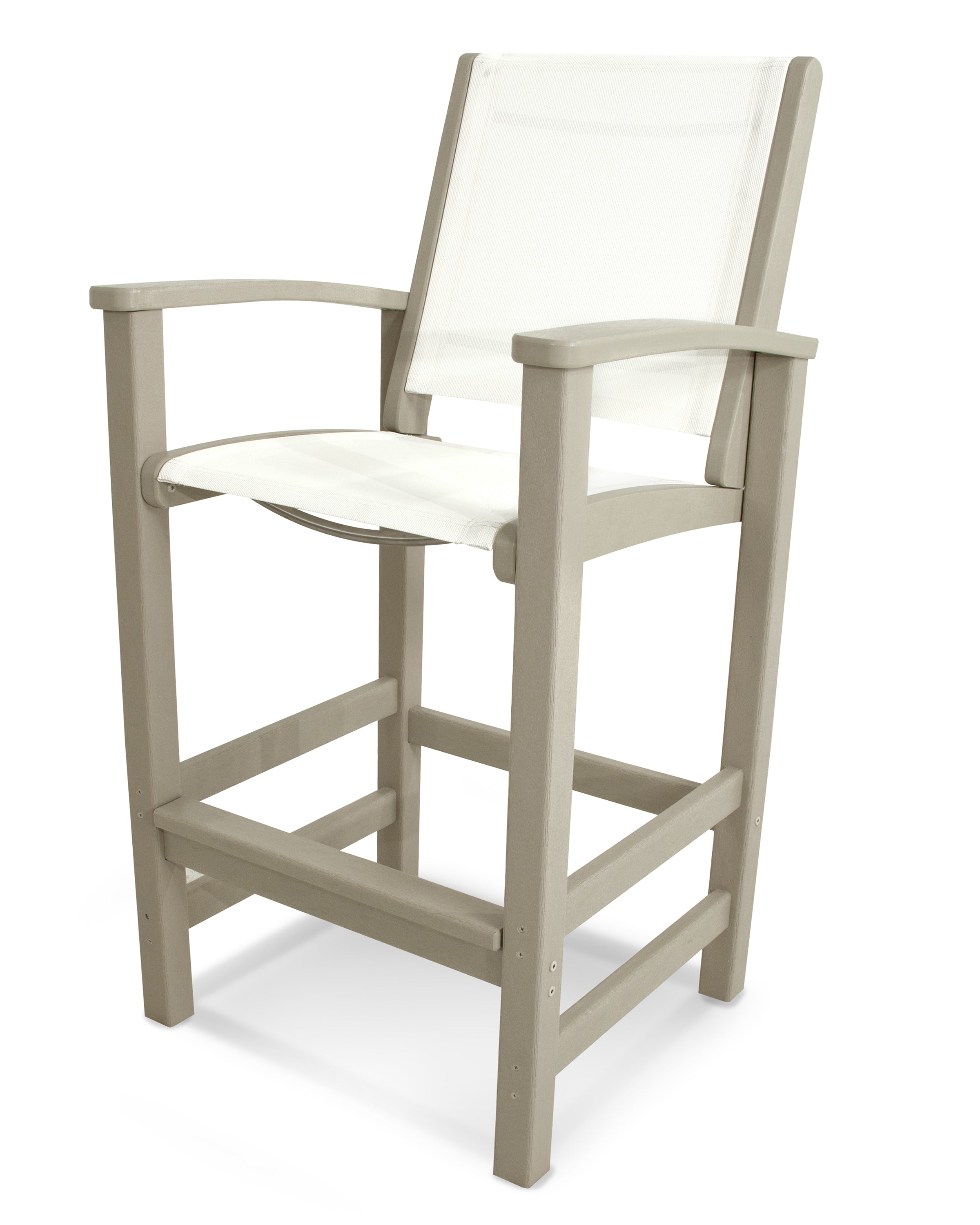 POLYWOOD Coastal Bar Chair