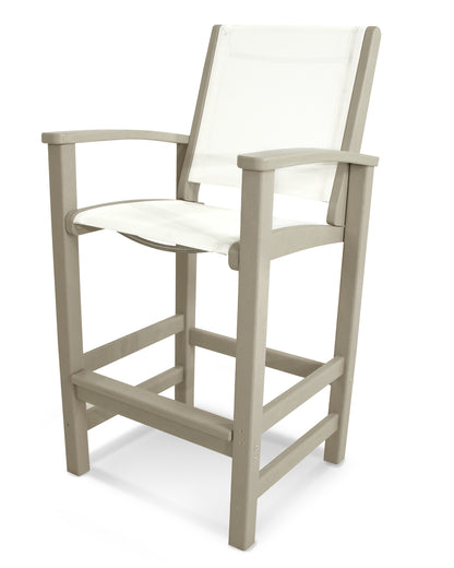POLYWOOD Coastal Bar Chair