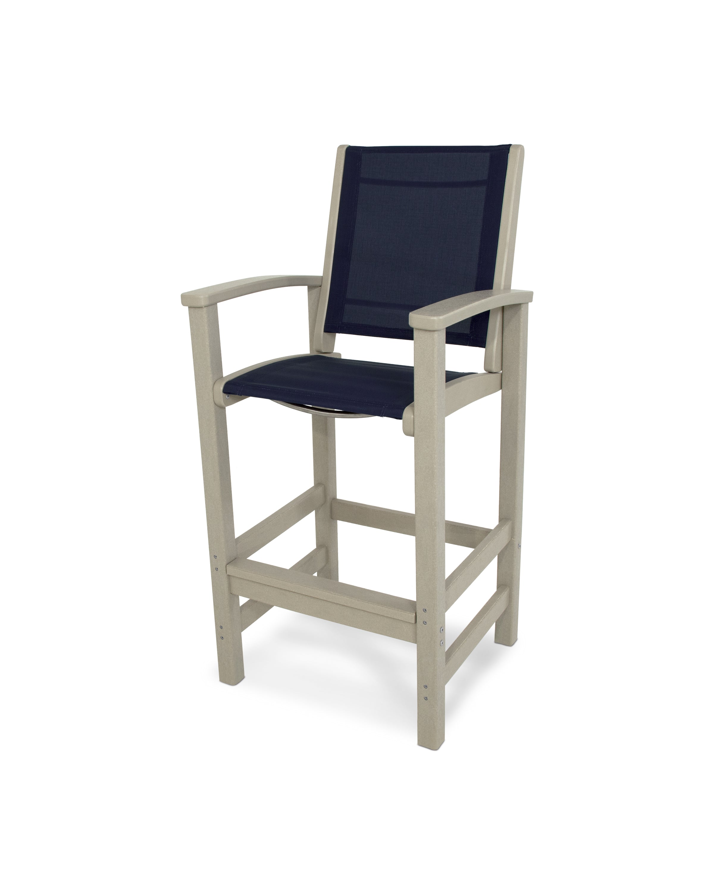 POLYWOOD Coastal Bar Chair