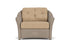 Lloyd Flanders Reflections Chair & a Half in French Beige with Hayden Sand fabric
