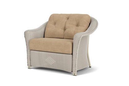 Lloyd Flanders Reflections Chair &amp; a Half in Linen with Hayden Sand fabric, view 10