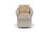 Lloyd Flanders Reflections Day Chaise in Linen with Hayden Sand fabric