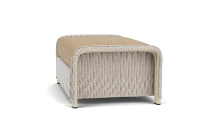 Lloyd Flanders Reflections Large Ottoman in Linen with Hayden Sand fabric, view 9