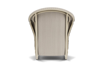 Lloyd Flanders Reflections Porch Rocker in Linen with Hayden Sand fabric, view 7