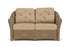 Lloyd Flanders Reflections Loveseat in Fawn with Hayden Sand fabric