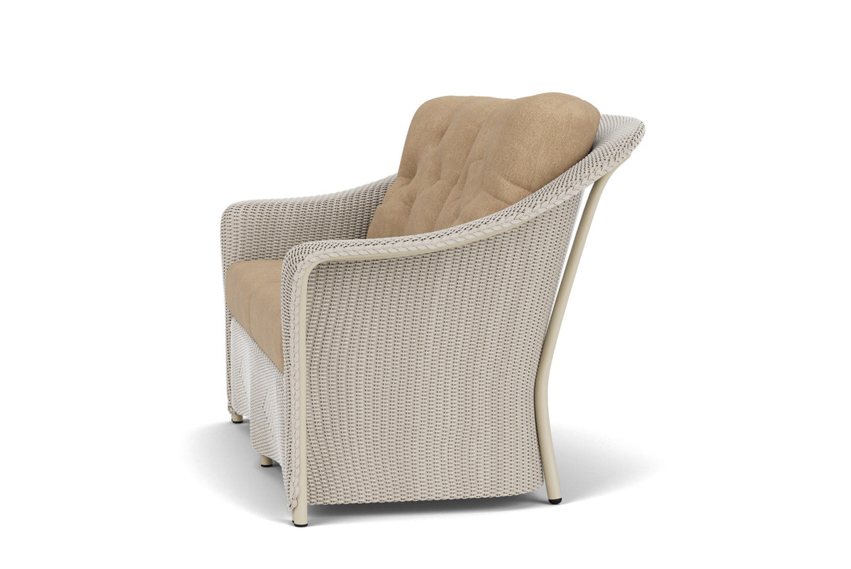 Lloyd Flanders Reflections Conversation Set in Linen with Hayden Sand fabric, view 9