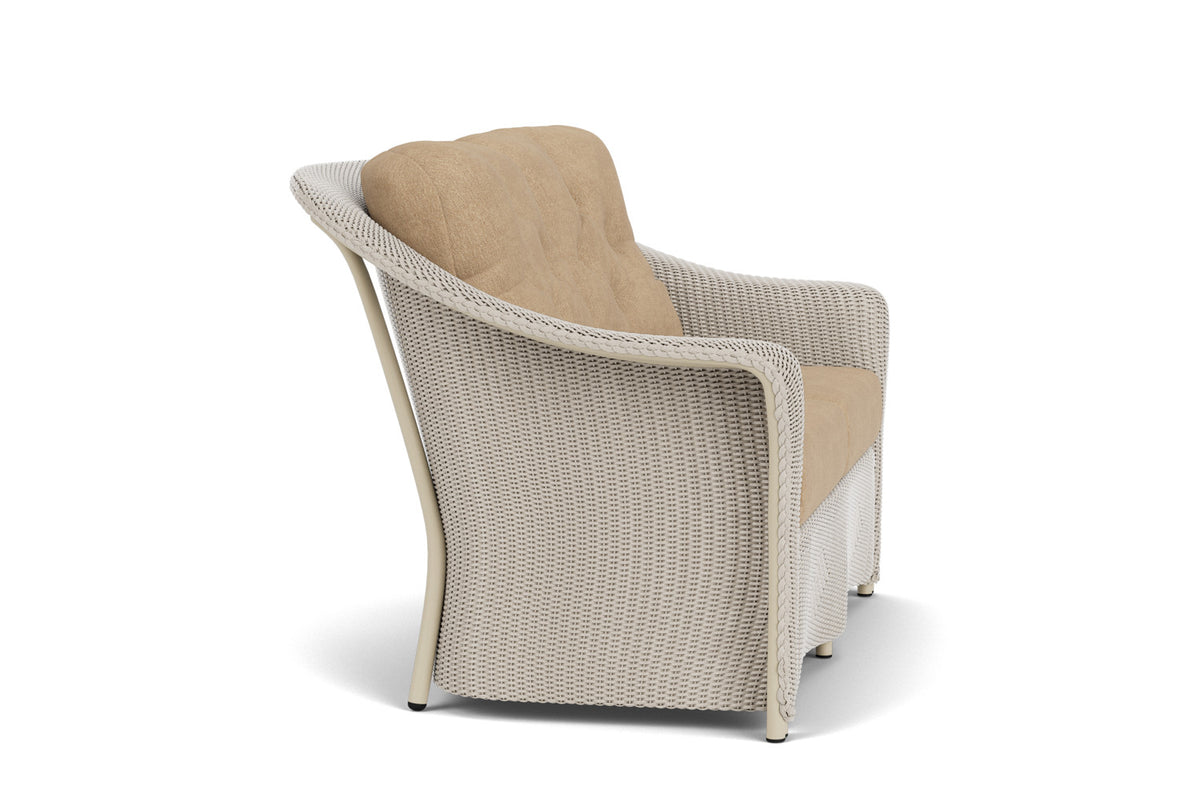 Lloyd Flanders Reflections Conversation Set in Linen with Hayden Sand fabric, view 4