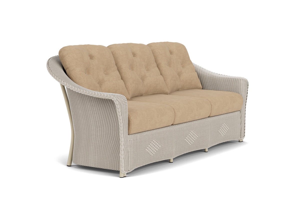 Lloyd Flanders Reflections Sofa in Linen with Hayden Sand fabric, view 3