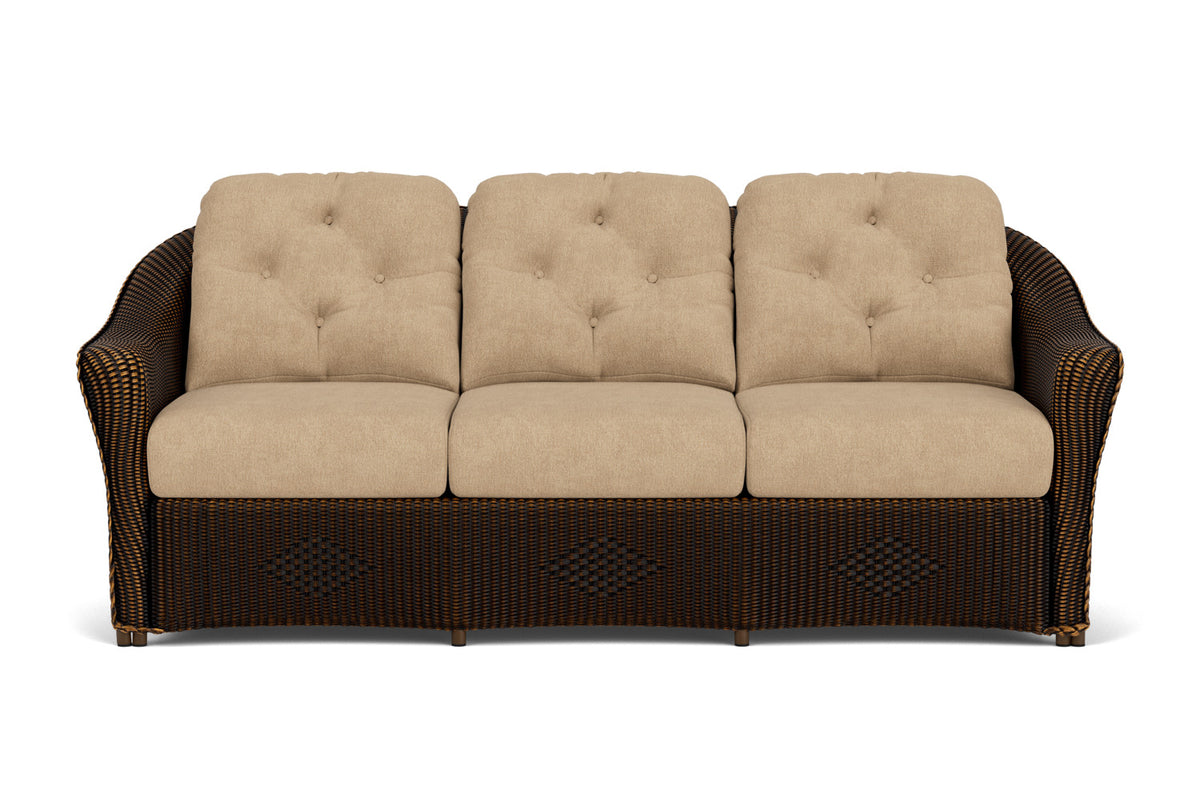 Lloyd Flanders Reflections Living Room Set in Mink with Hayden Sand fabric