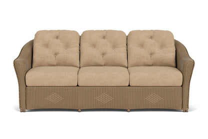 Lloyd Flanders Reflections Living Room Set in Fawn with Hayden Sand fabric