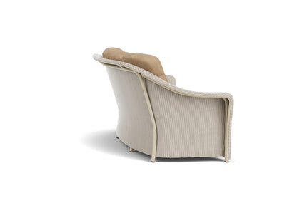 Lloyd Flanders Reflections Crescent Sofa in Linen with Hayden Sand fabric, view 5