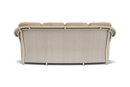 Lloyd Flanders Reflections Crescent Sofa in Linen with Hayden Sand fabric, view 7