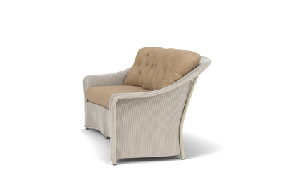 Lloyd Flanders Reflections Crescent Sofa in Linen with Hayden Sand fabric, view 9