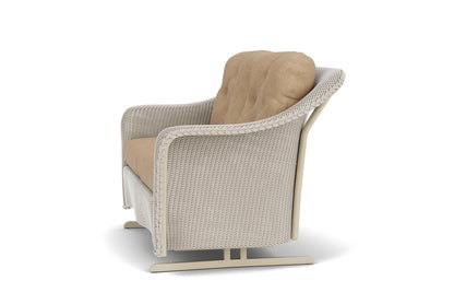 Lloyd Flanders Reflections Loveseat Glider in Linen with Hayden Sand fabric, view 9